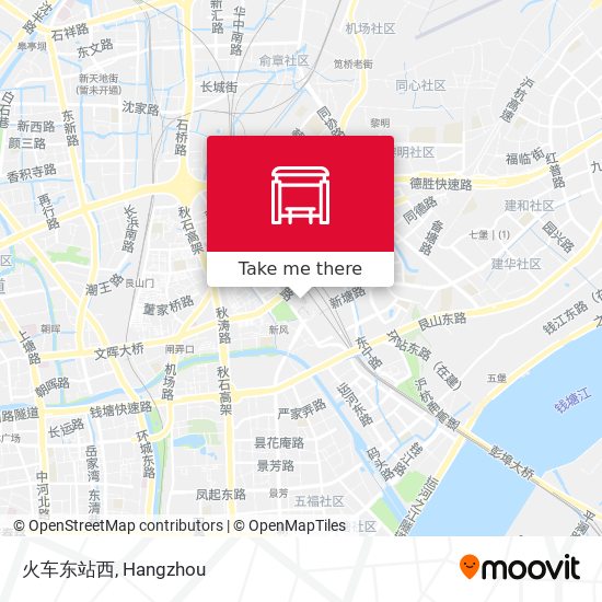 火车东站西 map