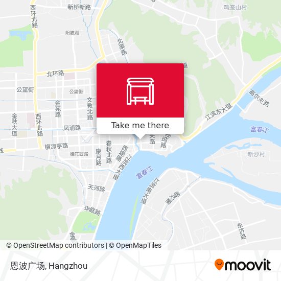 恩波广场 map