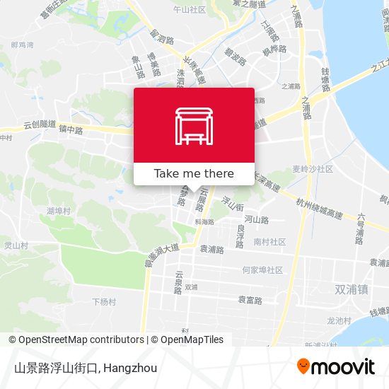 山景路浮山街口 map