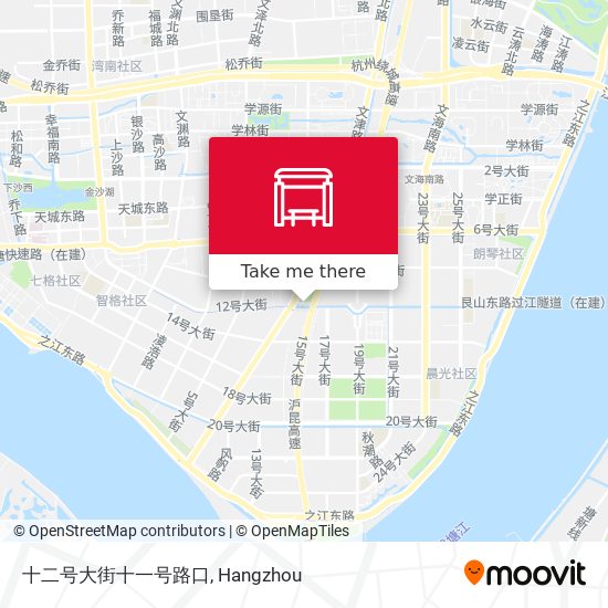 十二号大街十一号路口 map