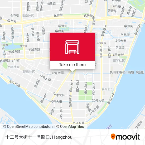 十二号大街十一号路口 map