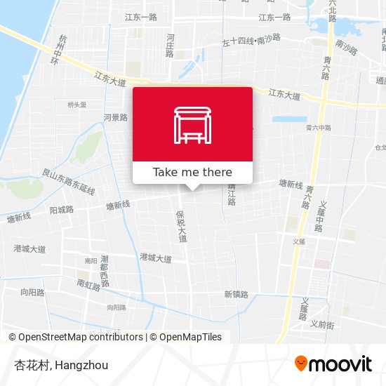 杏花村 map