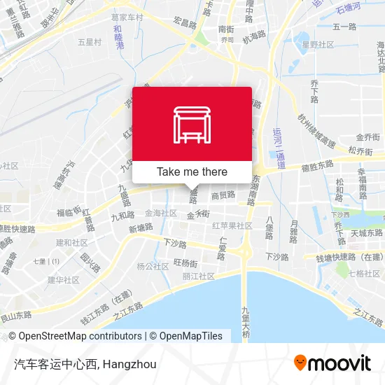 汽车客运中心西 map