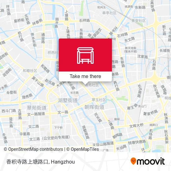 香积寺路上塘路口 map