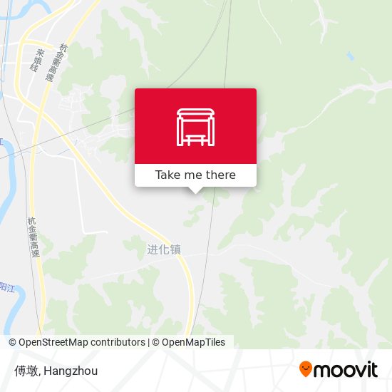 傅墩 map
