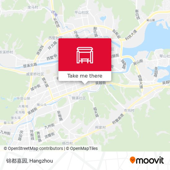 锦都嘉园 map