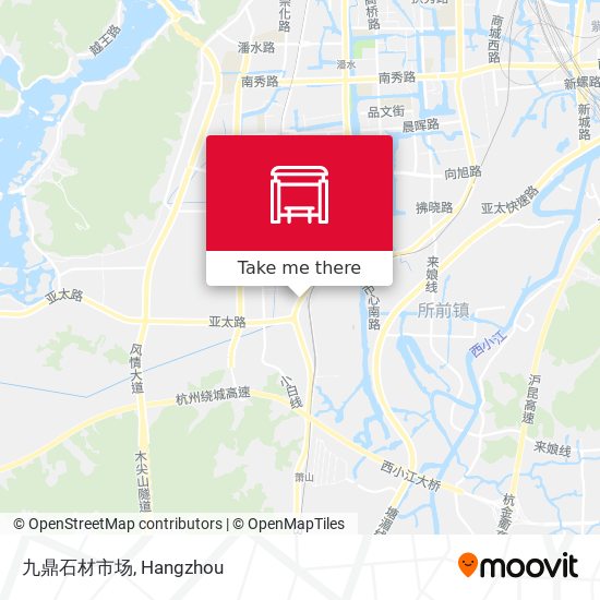 九鼎石材市场 map