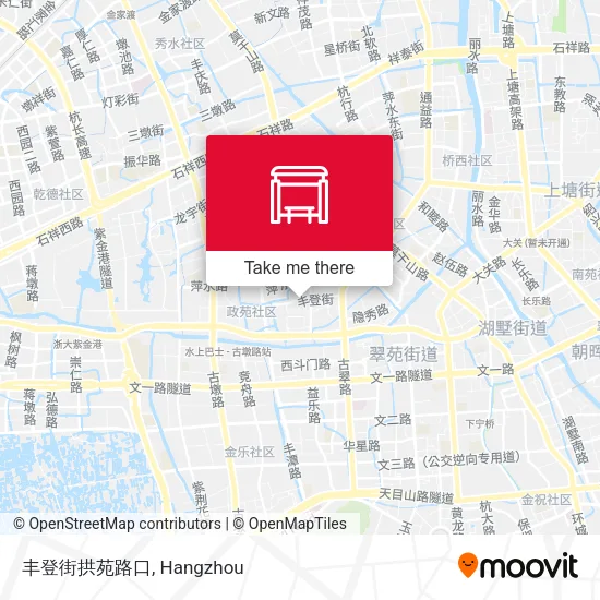 丰登街拱苑路口 map