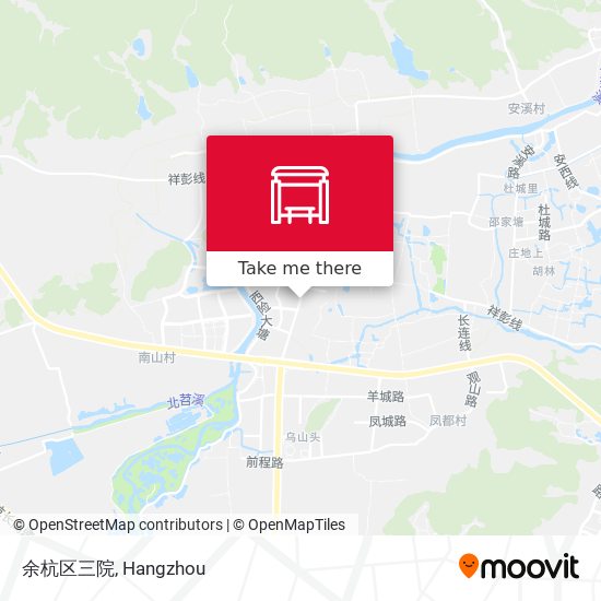 余杭区三院 map