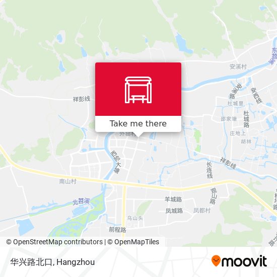 华兴路北口 map