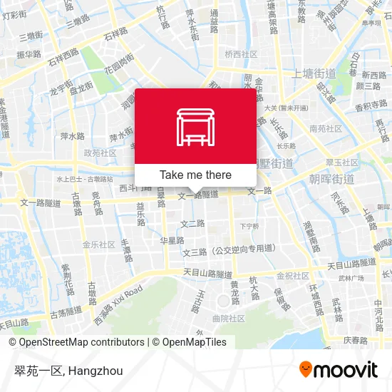 翠苑一区 map
