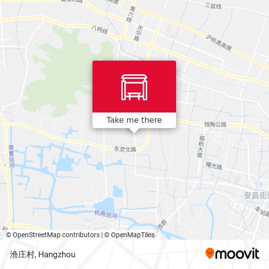 渔庄村 map