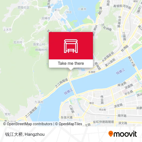 钱江大桥 map