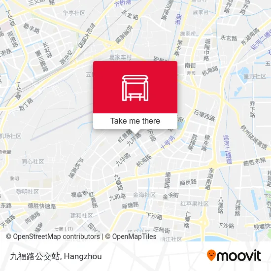 九福路公交站 map