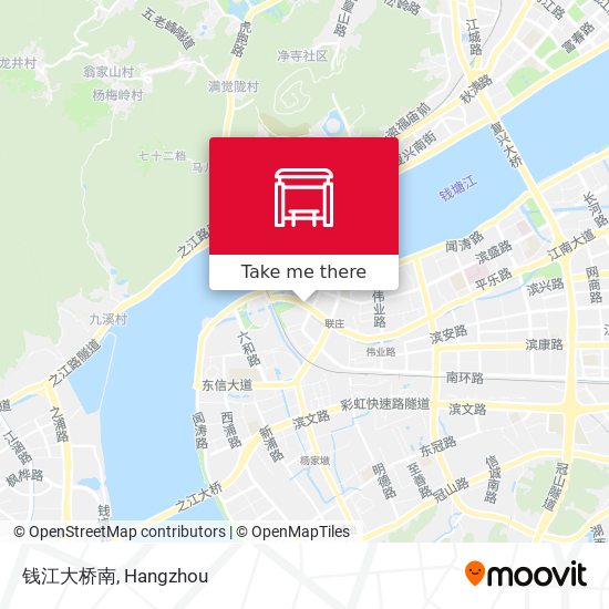 钱江大桥南 map