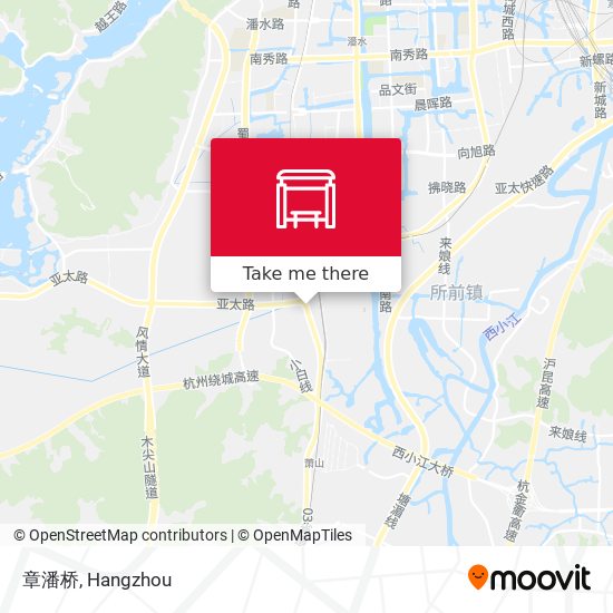 章潘桥 map