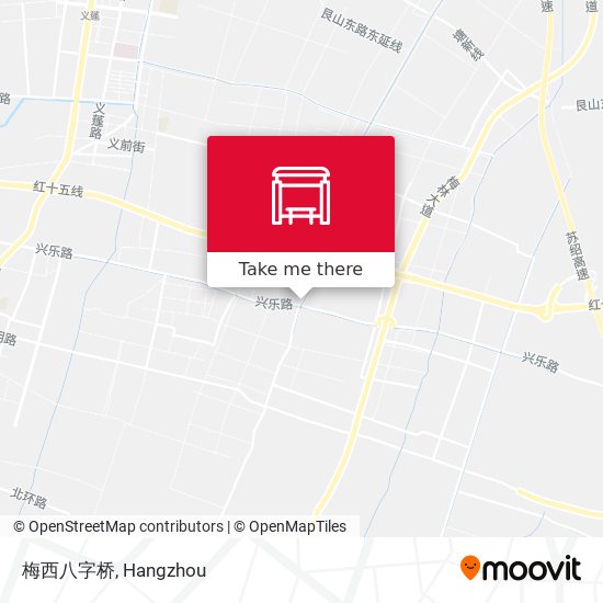 梅西八字桥 map