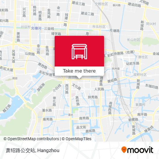 萧绍路公交站 map