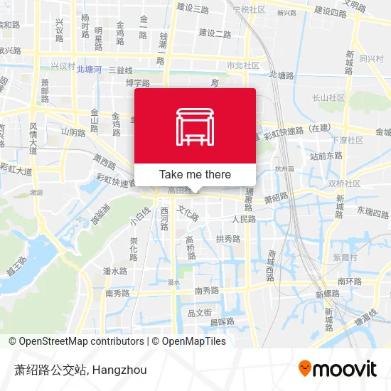 萧绍路公交站 map