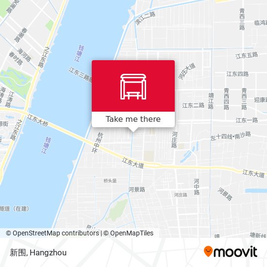新围 map