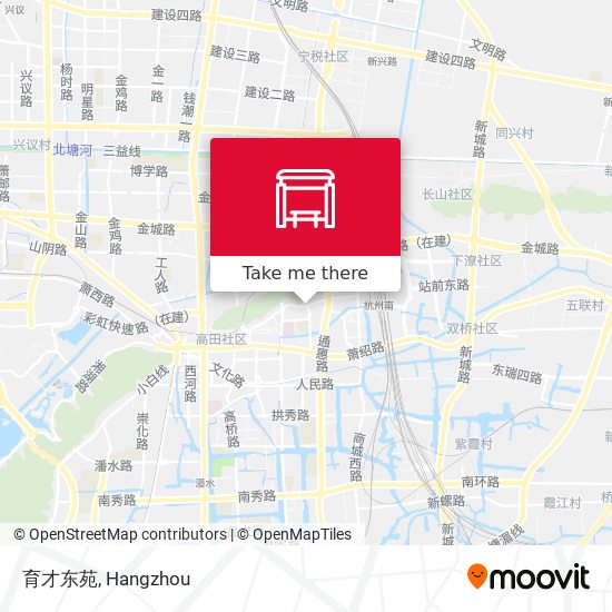 育才东苑 map