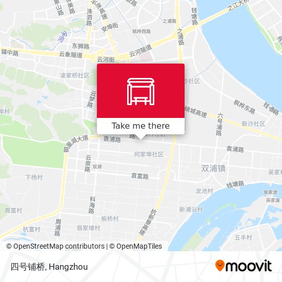 四号铺桥 map