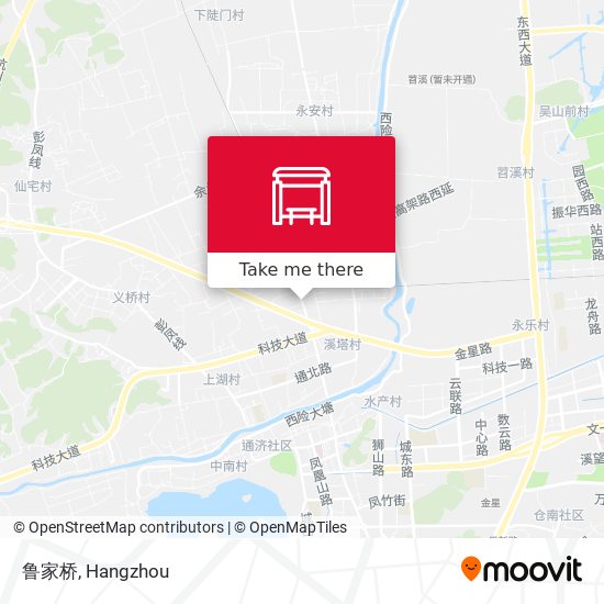鲁家桥 map