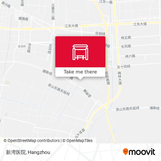 新湾医院 map
