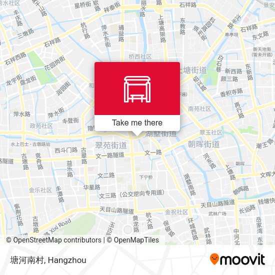 塘河南村 map
