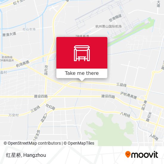 红星桥 map