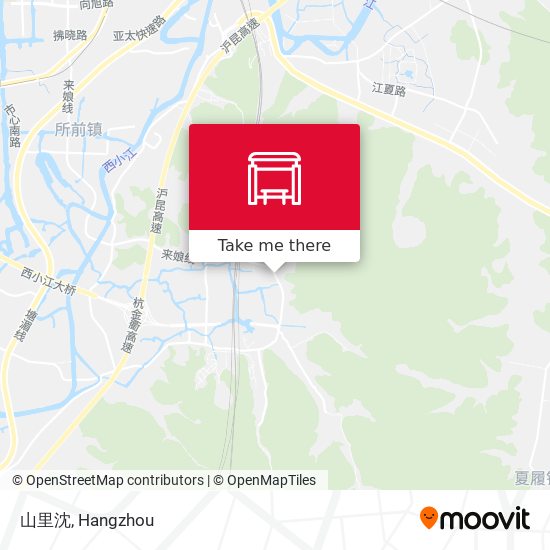 山里沈 map