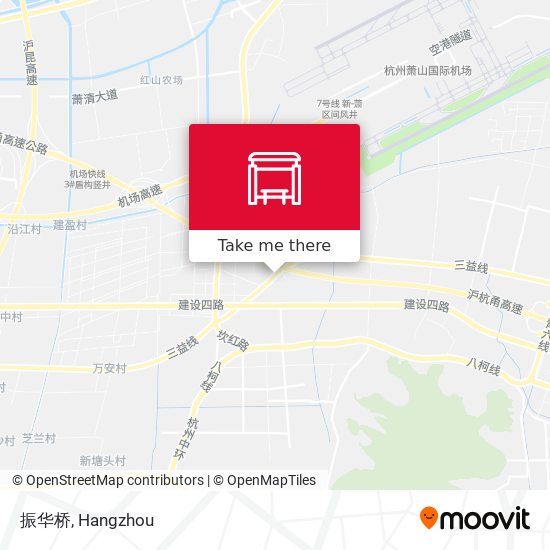 振华桥 map