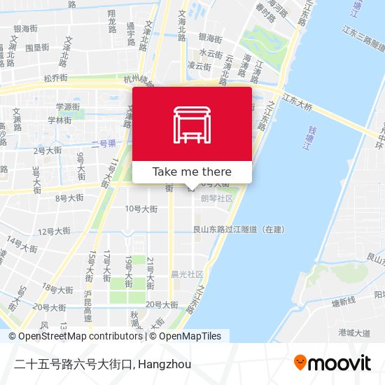 二十五号路六号大街口 map