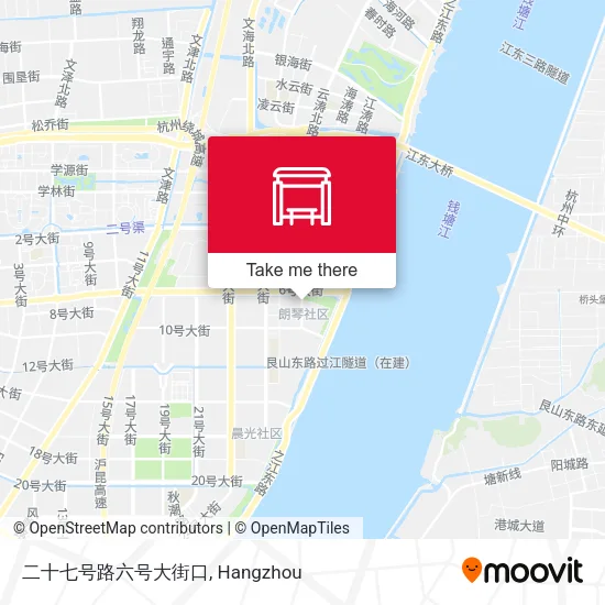 二十七号路六号大街口 map