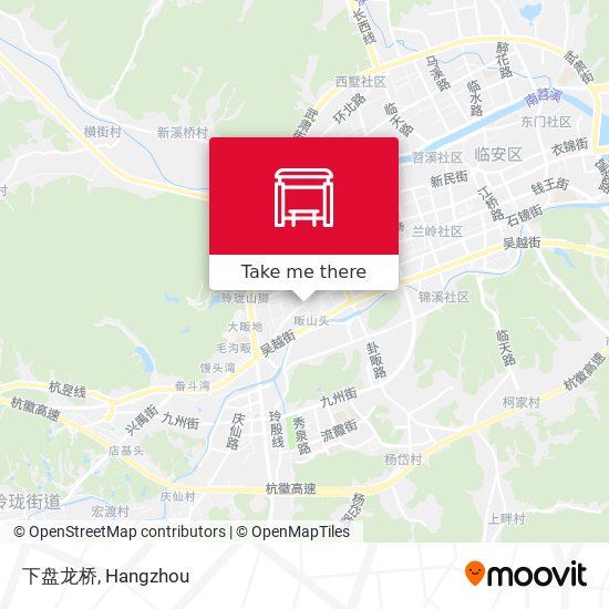 下盘龙桥 map