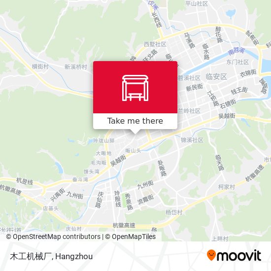 木工机械厂 map