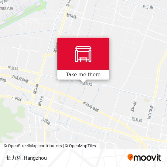长力桥 map
