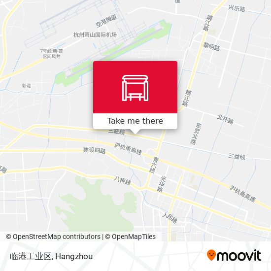 临港工业区 map