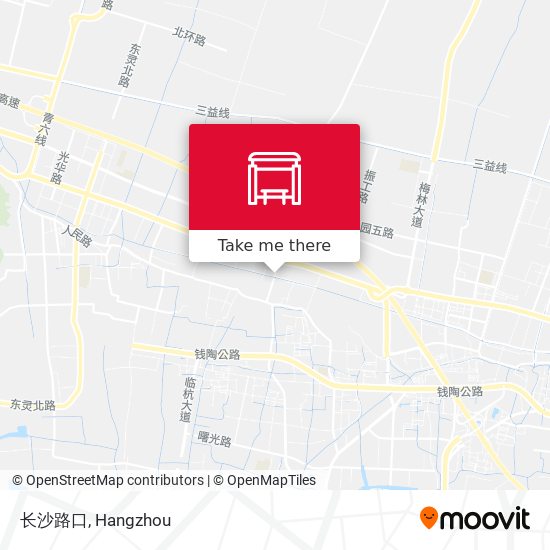 长沙路口 map