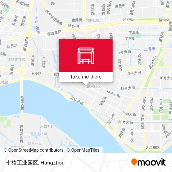 七格工业园区 map