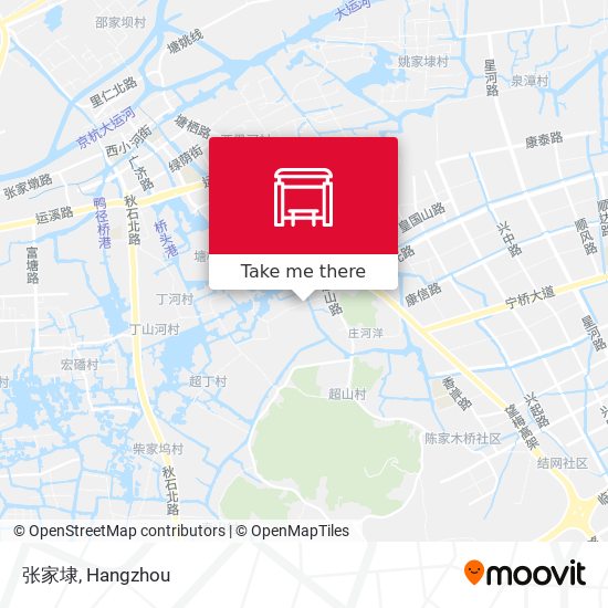 张家埭 map