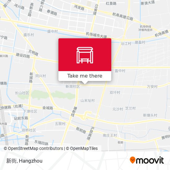 新街 map
