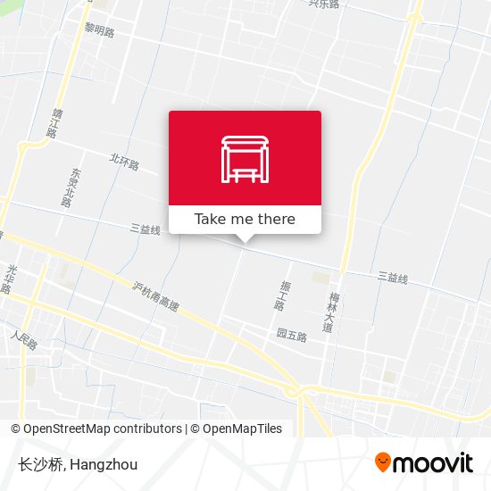 长沙桥 map