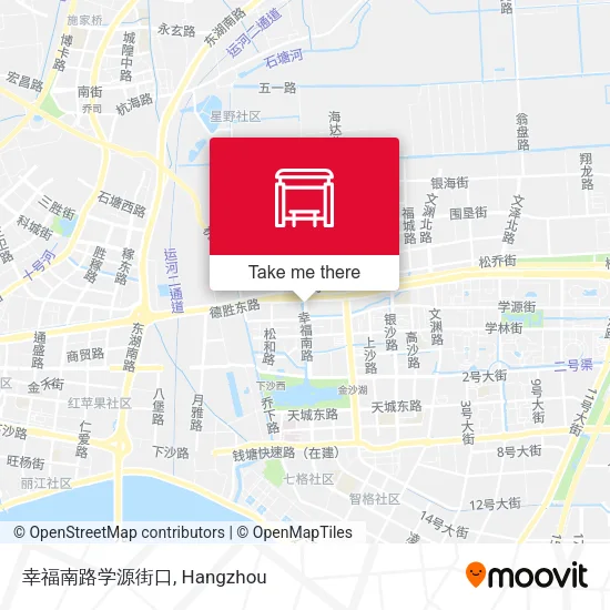 幸福南路学源街口 map