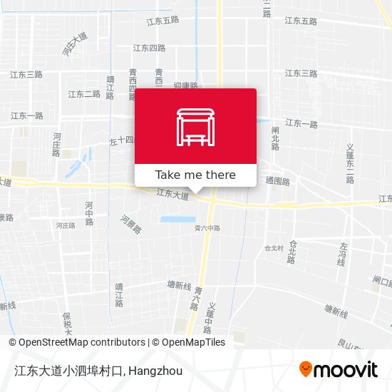 江东大道小泗埠村口 map