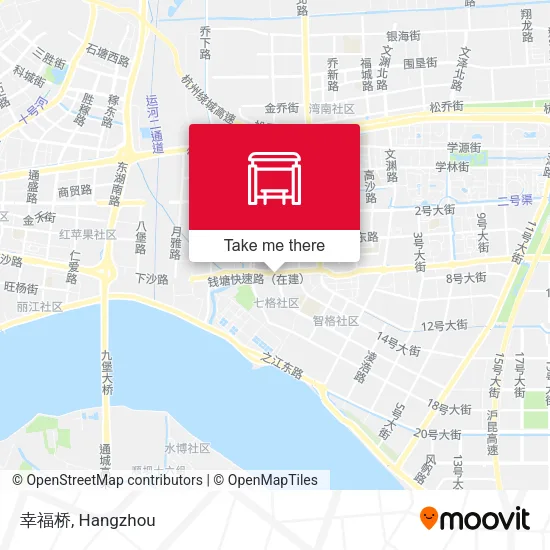 幸福桥 map