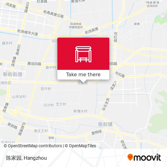 陈家园 map