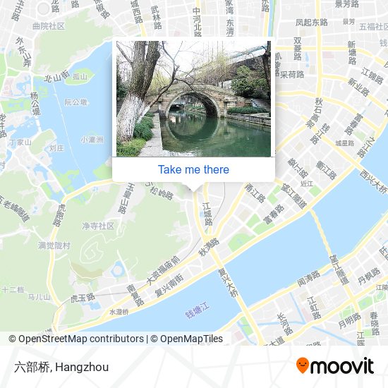 六部桥 map