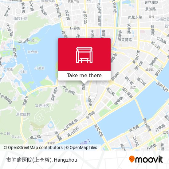 市肿瘤医院(上仓桥) map