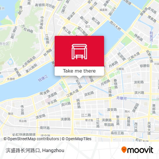 滨盛路长河路口 map